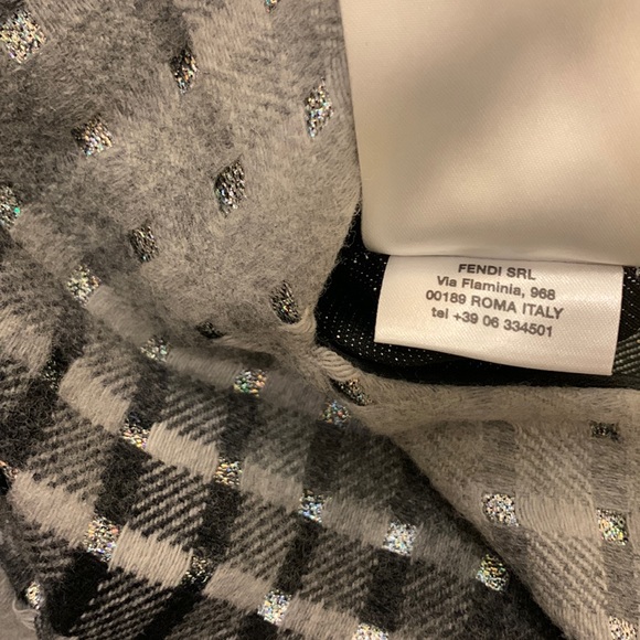 Marco de Vincenzo -- Gray Plaid Virgin Wool Over Metallic Lined Sheath Dress - Picture 3 of 15